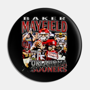 Baker Mayfield College Vintage Bootleg Pin