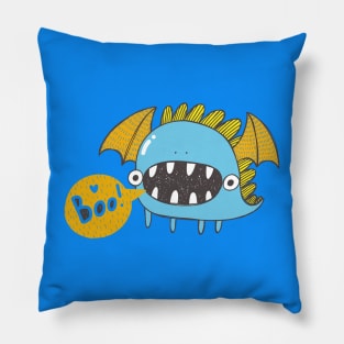 Flying Monster Calling Boo... Pillow