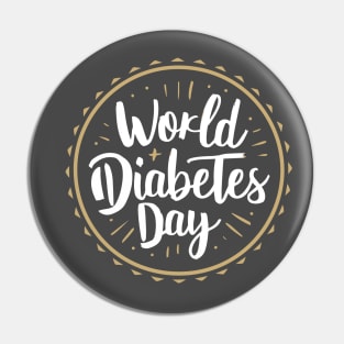 World Diabetes Day Pin