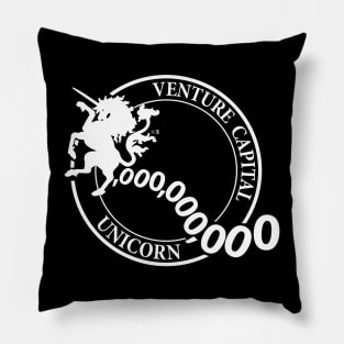 Unicorn Investment Humor Pillow