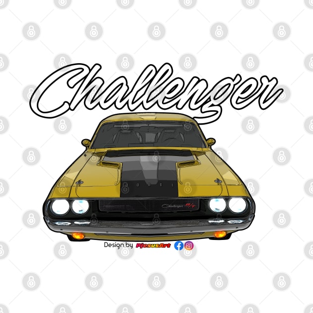 Challenger yellow by pjesusart by PjesusArt