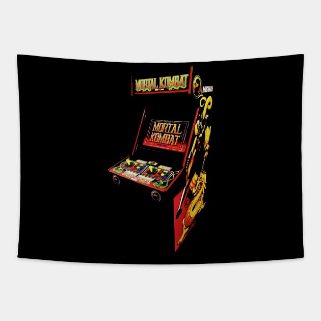 Mortal kombat arcade Tapestry by wet_chicken_lip