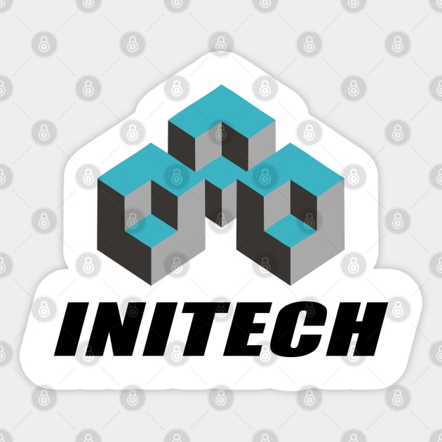 Initech Logo Office Space - Office Space - Sticker | TeePublic