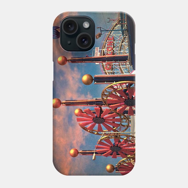 Luna Park, Brooklyn, New York Phone Case by Chris Lord