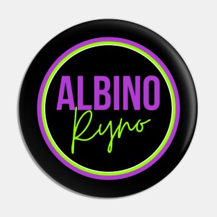 Albino Ryno logo Pin
