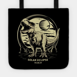 Total Solar Eclipse T-rex Dino April 8 2024 Solar Eclipse Tote