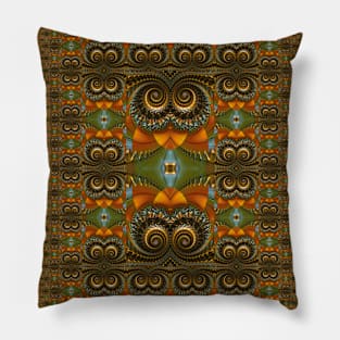 Serpent Mound Cymatics 61 Pillow