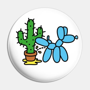 Balloon dog and cactus Balloon artist Balloon animal twister Pin