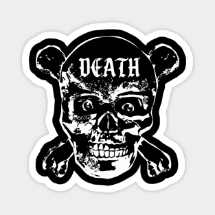 Death skull Magnet