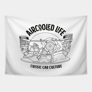 Aircooled Life - Aircooled engine Tapestry