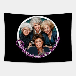 Golden Girls Tapestry