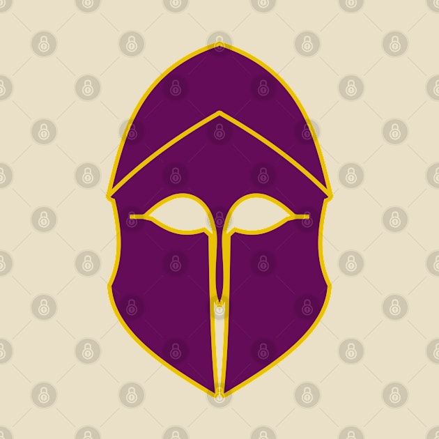 Corinthian helmet (purple) by PabloDeChenez