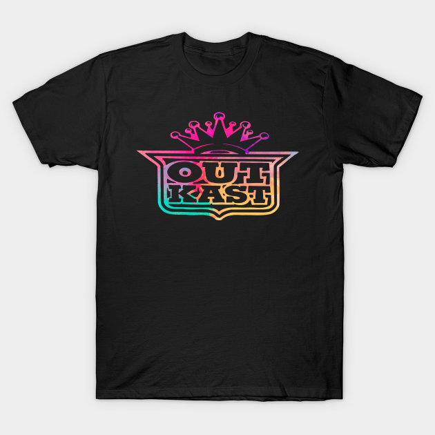 Outkast Abstrack color - Outkast - T-Shirt