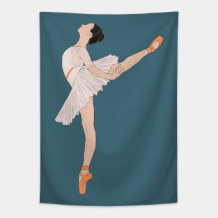 Arabesque - Ballerina Tapestry