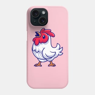 Cute Chicken Crowing Cartoon Phone Case