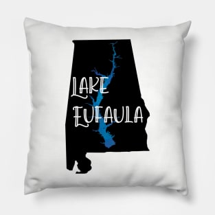 Lake Eufaula over Alabama Pillow