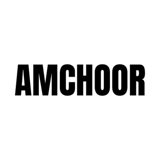 Amchoor Word - Simple Bold Text T-Shirt