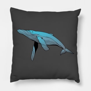 Blue Whale Pillow