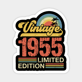 Retro vintage 1955 limited edition Magnet