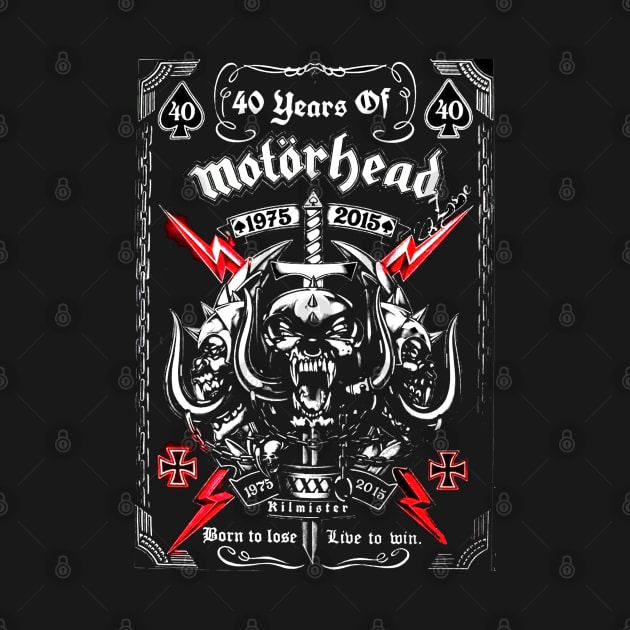 MOTORHEAD 40 YEARS by METERKUBIK BEKASI