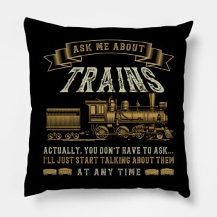 Train Pillow