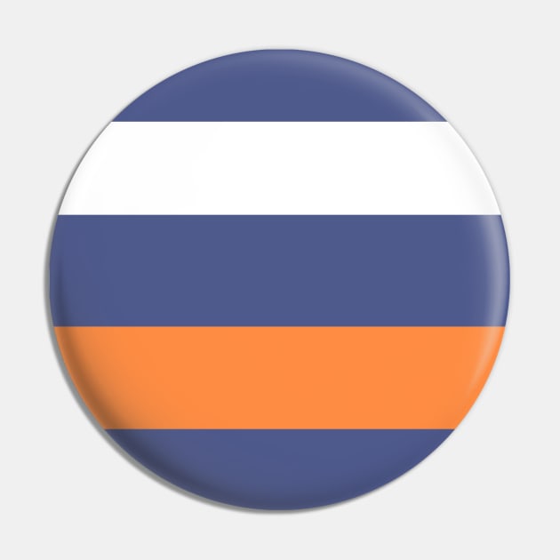 A fashionable assortment of Purple Navy, White, Topaz, Pale Orange and Orangeish stripes. Pin by Sociable Stripes