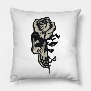 SKULL ROSE Pillow