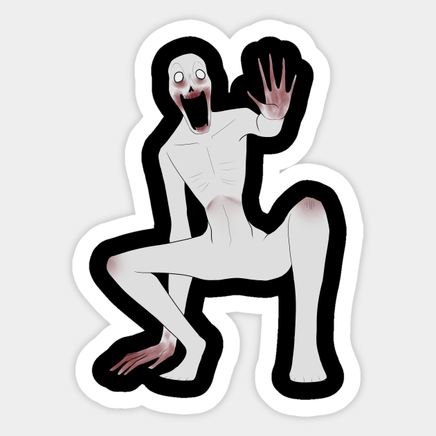 SCP 096 Shy Guy Sticker by SCP Illustrated – The SCP Store