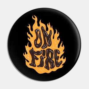 on fire Pin