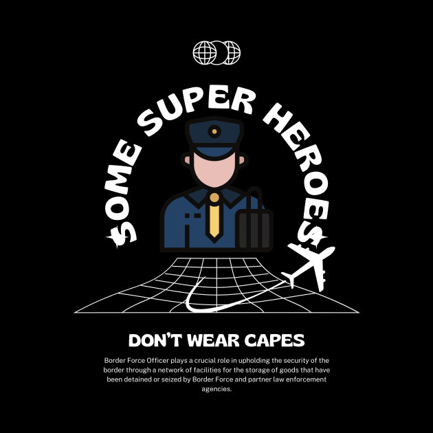 Border force officer super heroes by fantastic-designs