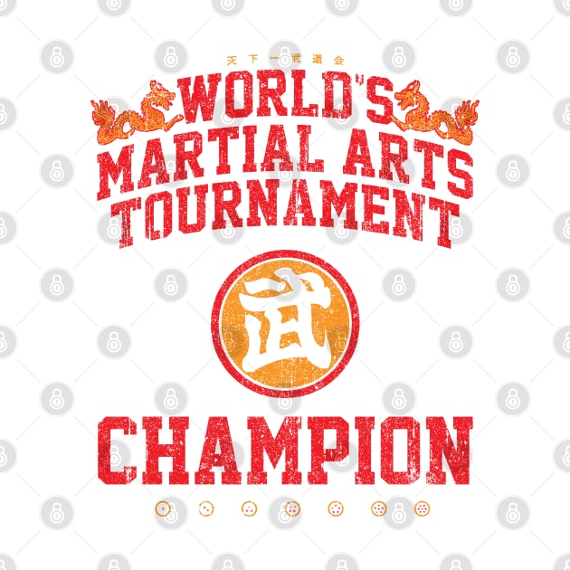 World's Martial Arts Tournament Champion (Variant) by huckblade