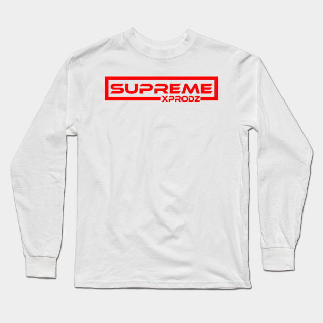 Suprem By Xprodz Supreme Long Sleeve T Shirt Teepublic