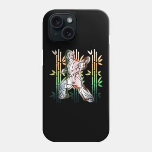 Karate Martial Arts Japanese Woman 676 Phone Case