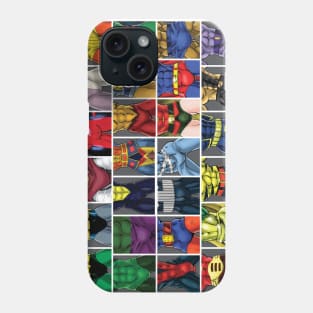 ABC's of Superheroes Phone Case