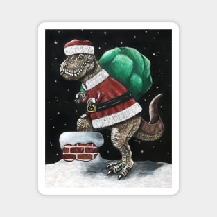 Santasaurus Magnet