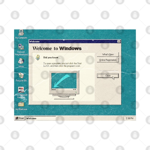 Windows 95 Dekstop by Kaine Ability