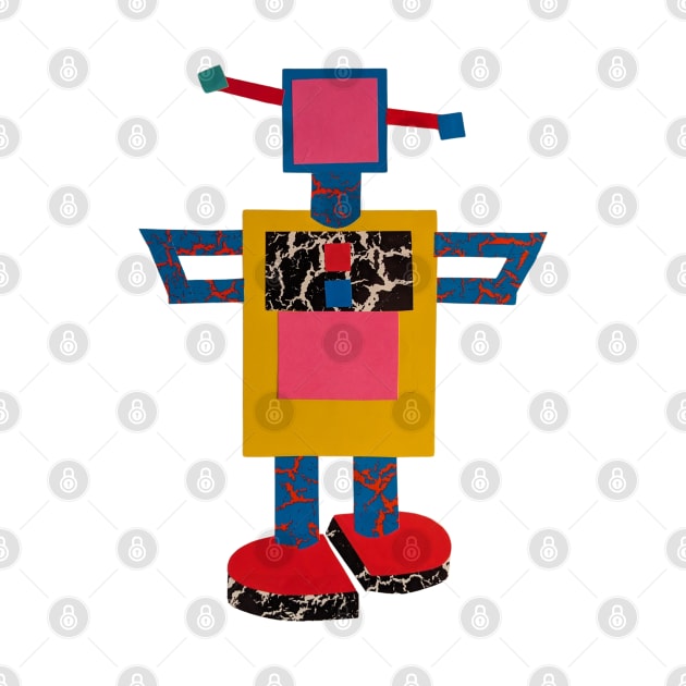 ROBOTS MY PAL ROBOT Memphis Post Modern Pop Style by SwagOMart