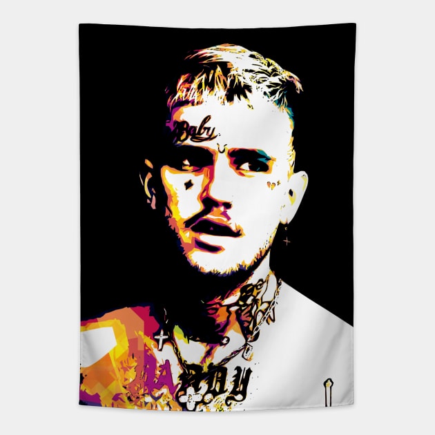 Lil Peep Tapestry by Creativedy Stuff