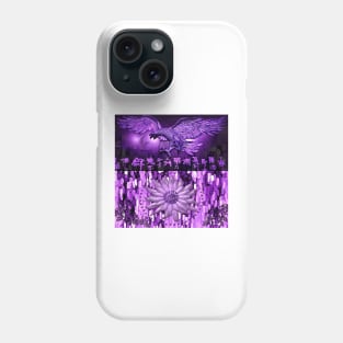 The Purple Eagle Has Landed Phone Case