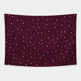 Sangria Paint Drops Tapestry