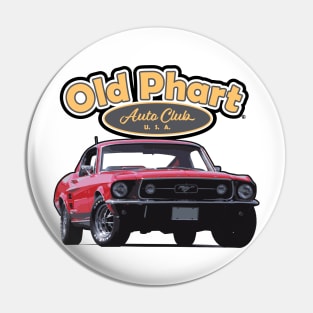 Old Phart Auto Club USA - Mustang Pin