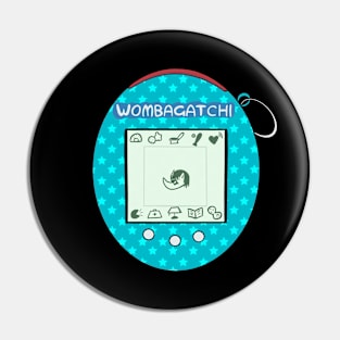 Wombagatchi Emo Fetus Blue Pin