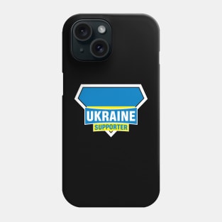 Ukraine Super Flag Supporter Phone Case