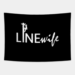 Linewife - Wife of A Lineman Tapestry