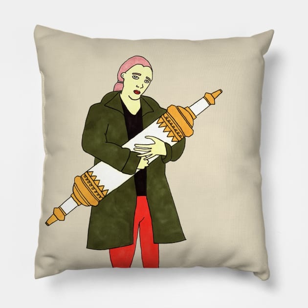 dragonborn Pillow by goodcartoons