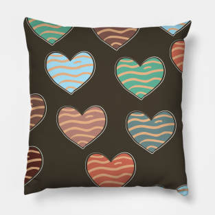 Heart Pattern Pillow