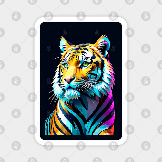 TIGER HOME DECOR Magnet by vibrain
