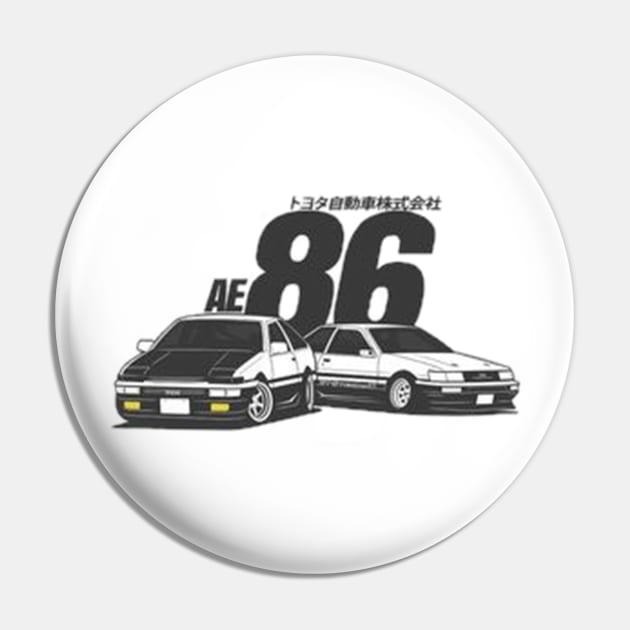 toyota trueno ae86 levin sticker Pin by HubsTEES93