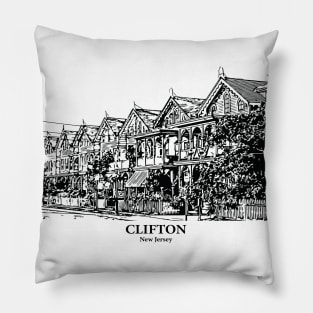 Clifton - New Jersey Pillow