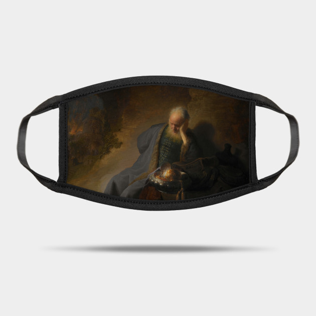 Jeremiah Lamenting The Destruction Of Jerusalem Rembrandt Van